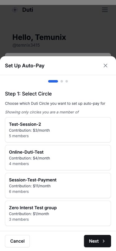 Select Circle