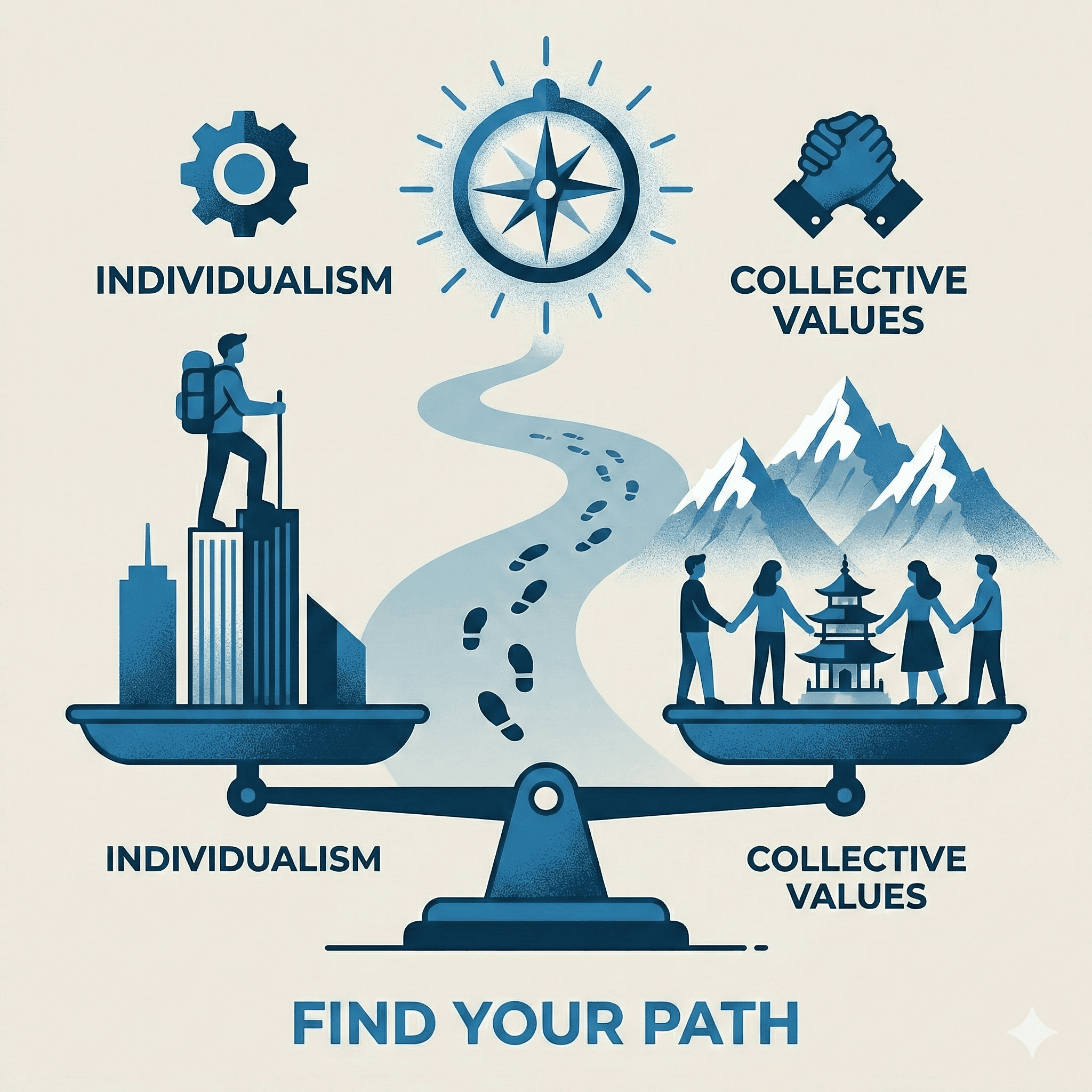 Balancing American Individualism with Himalayan Collective Values: Finding Your Path