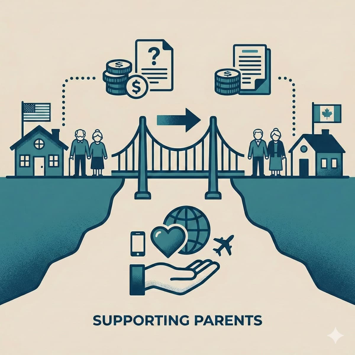 Supporting Aging Parents Across Two Countries: A Financial Planning Guide
